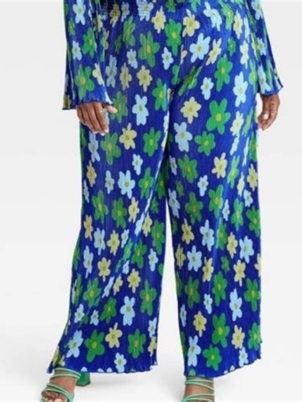 NWT Target Sammy G Blue Flower Pants